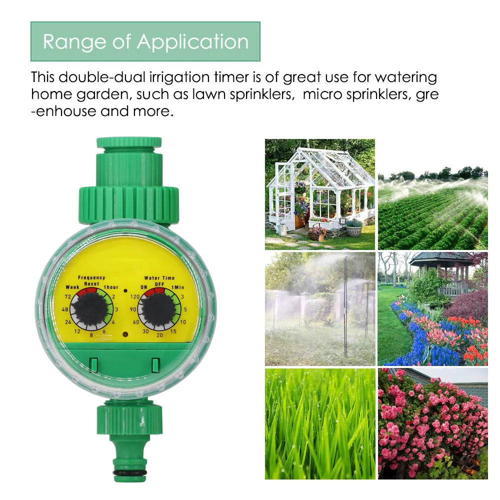 Programmable Garden Water Timer – Auto Faucet Hose Controller