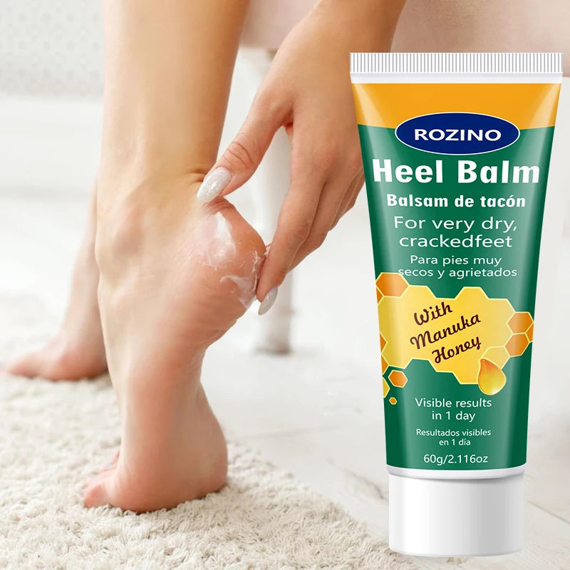 ROZINO Manuka Honey Heel Balm 60g – Moisturizing Foot Cream