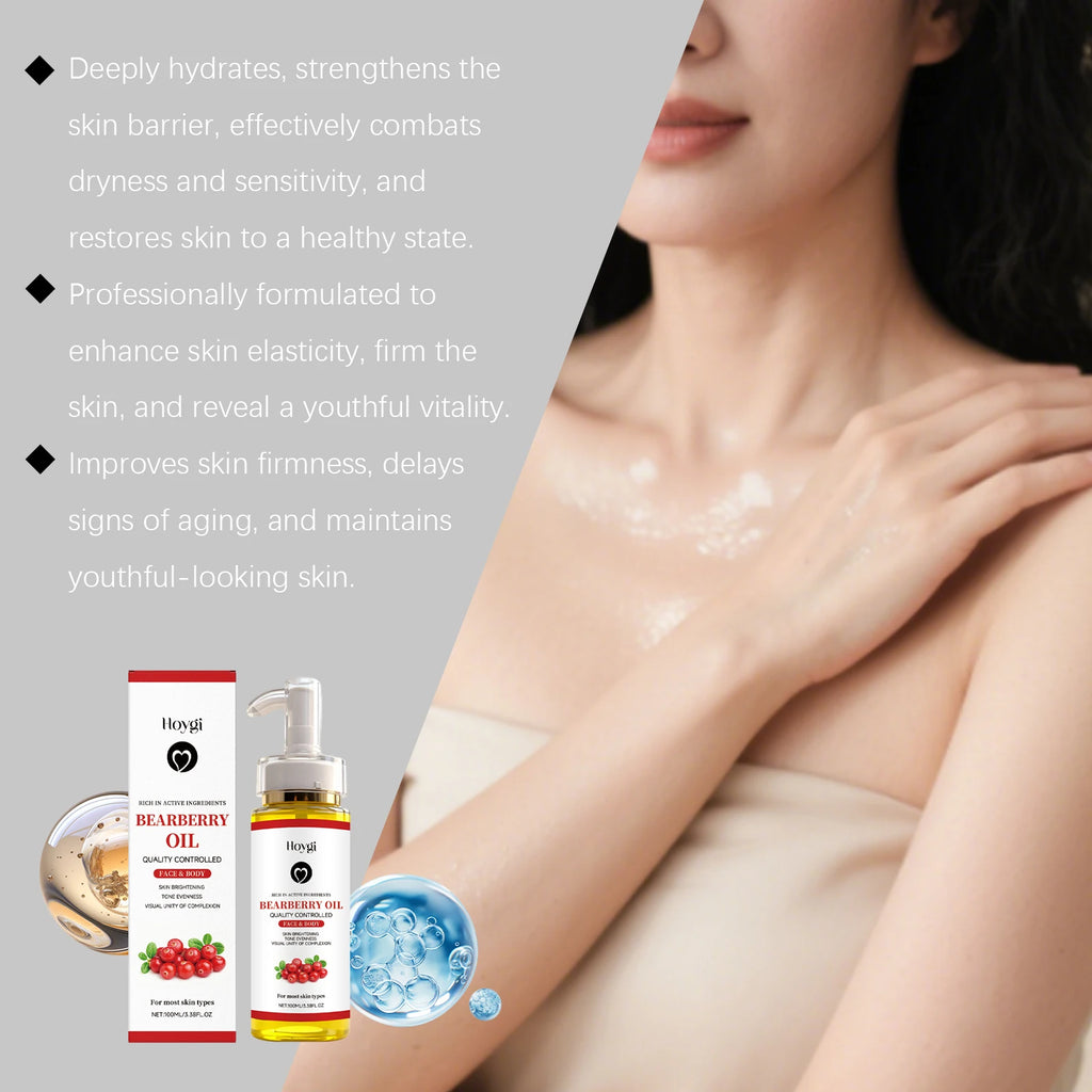 Hoygi Bearberry Body Oil – Firming, Brightening & Moisturizing