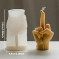 3D Finger Silicone Mold – DIY Candle, Soap & Resin Crafts