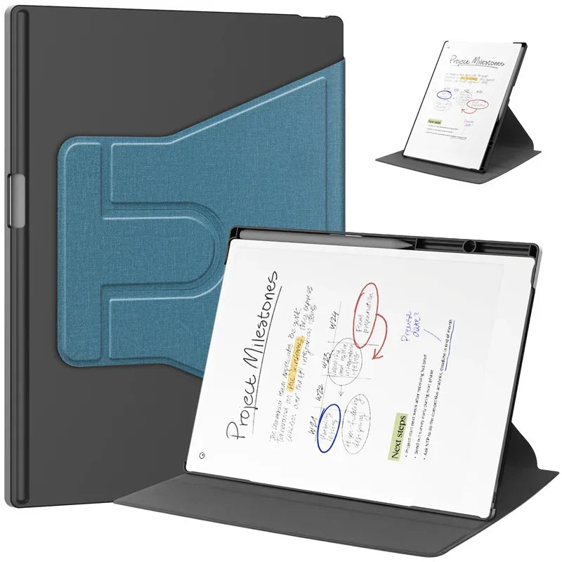 reMarkable Paper Pro 11.8" 360° Rotating Case & Pen Holder