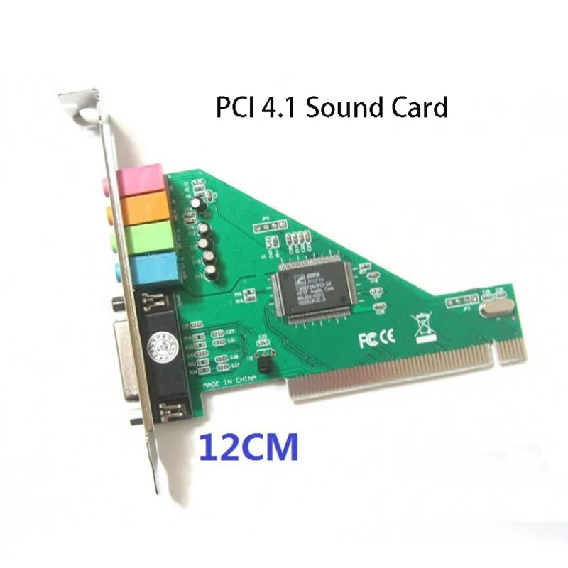 OULLX 4.1 PCI Sound Card 8738 Audio Adapter for Desktop PC