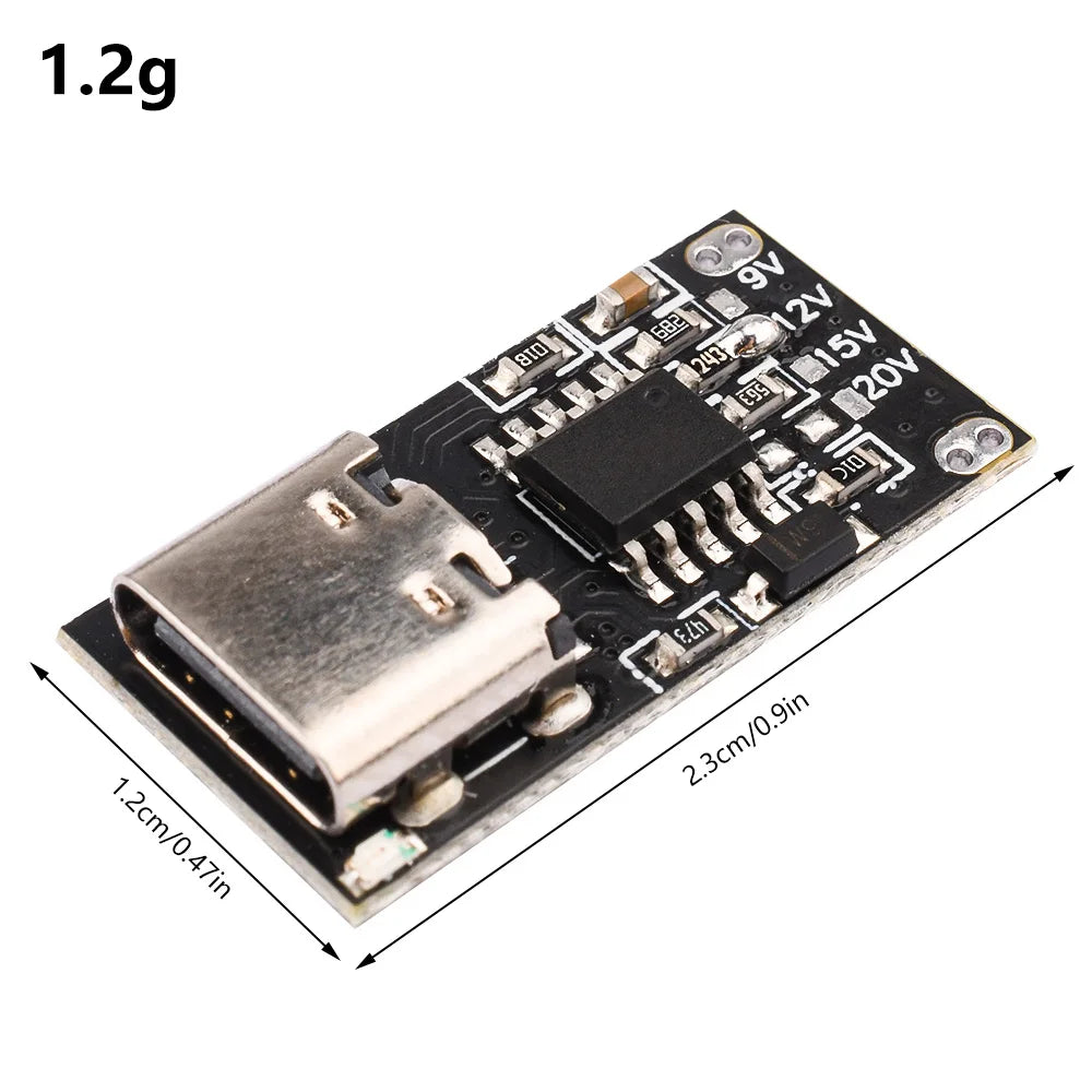 5-Pack USB PD/QC Emulator Board | Type-C Fast Charge Module