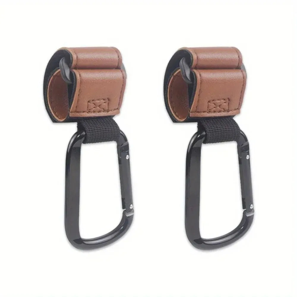 Universal Stroller Hooks for Diaper Bags, Prams & Baby Gear