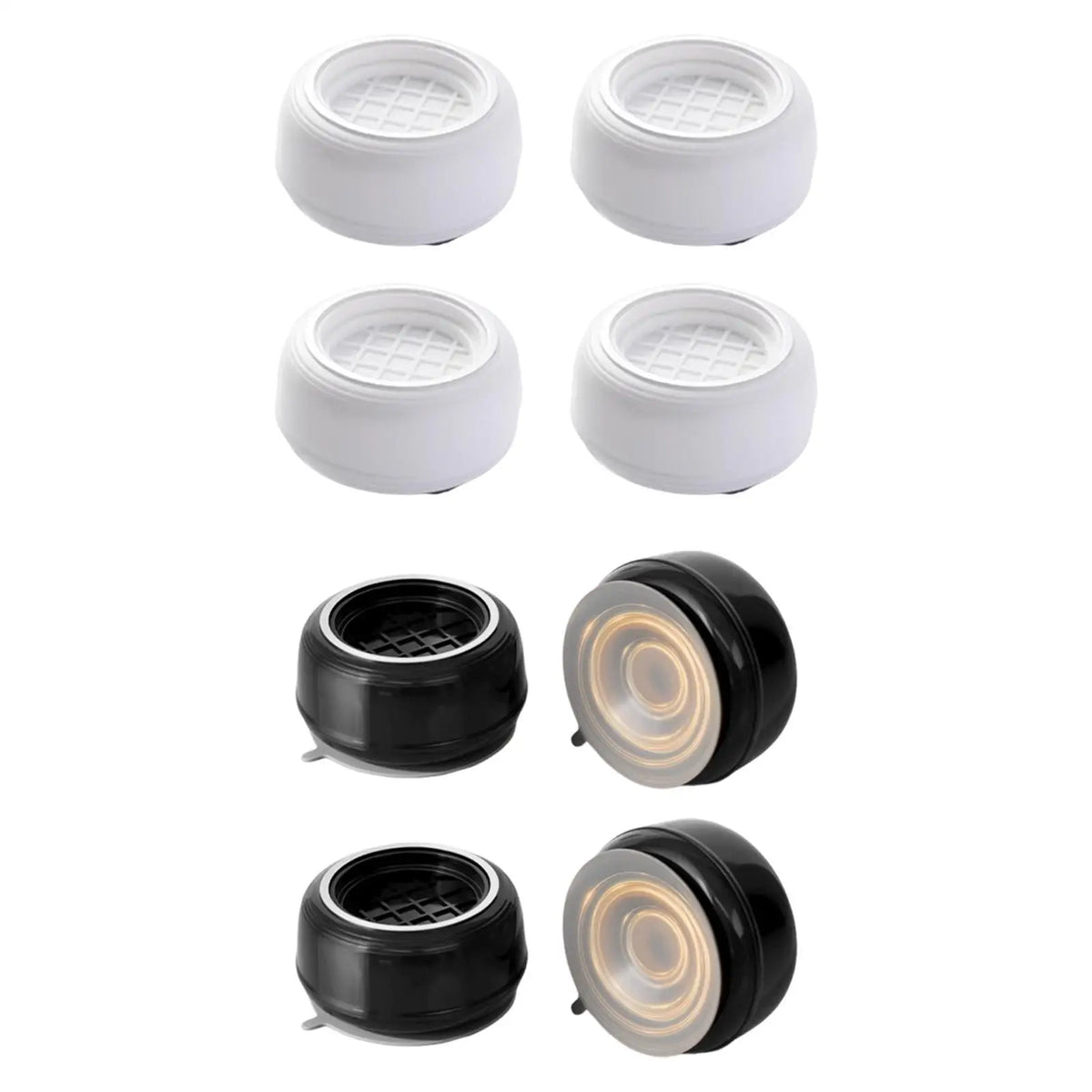 Anti-Vibration Washing Machine Foot Pads – Suction Cup 4-Pack
