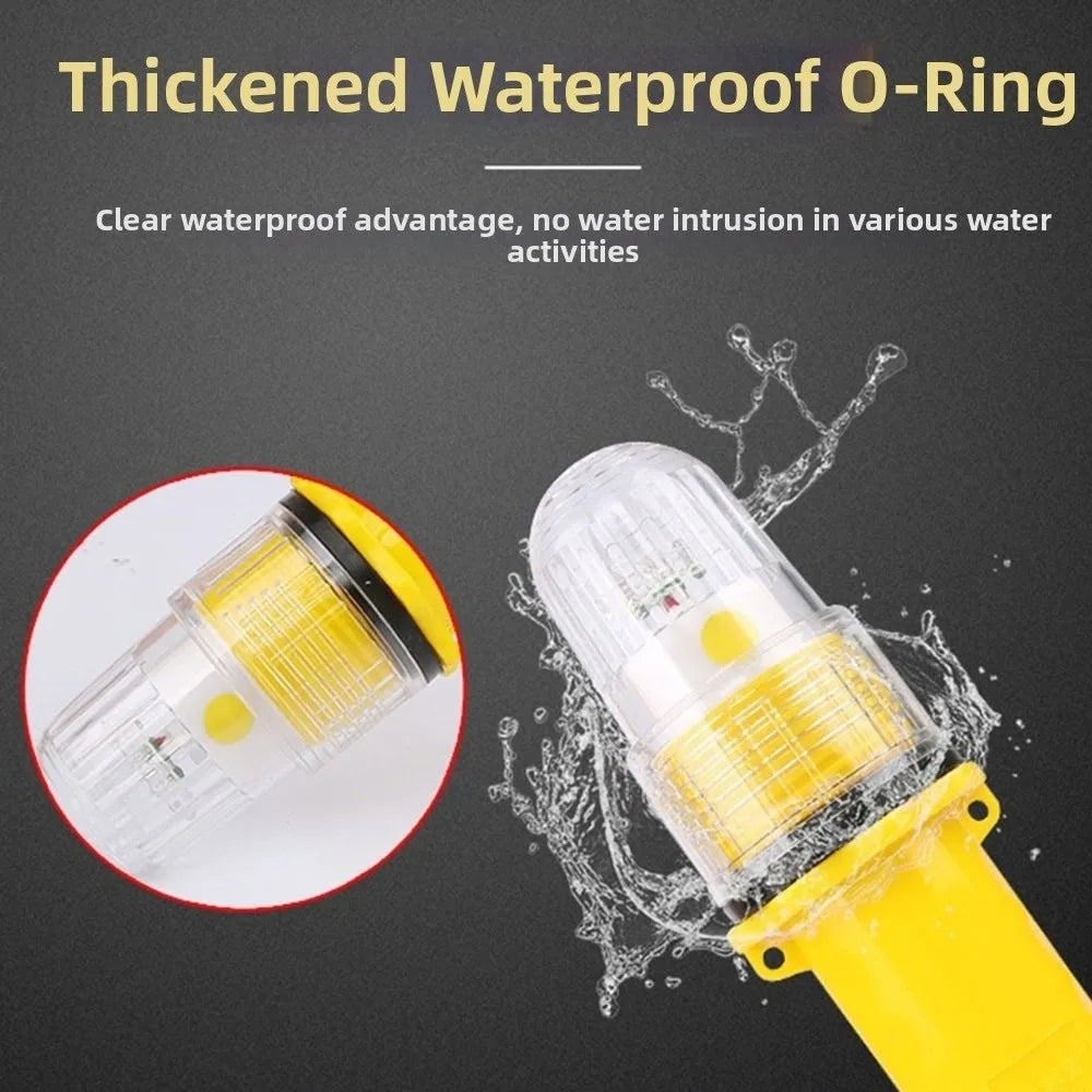 LED Waterproof Floating Fishing Buoy Signal Light – 5 Colors