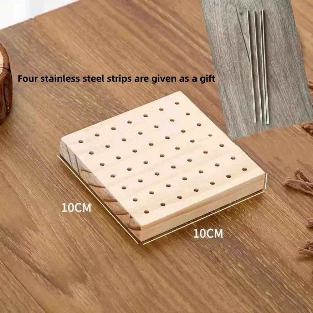 Wooden Crochet Blocking Board | Reusable Knitting Mat