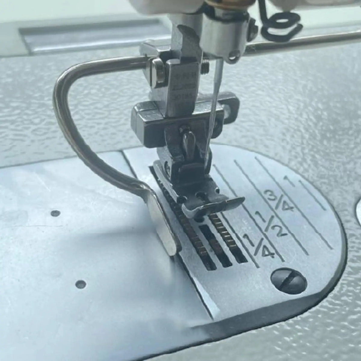 Adjustable Guide Quilter Presser Foot – Steel, Easy Install