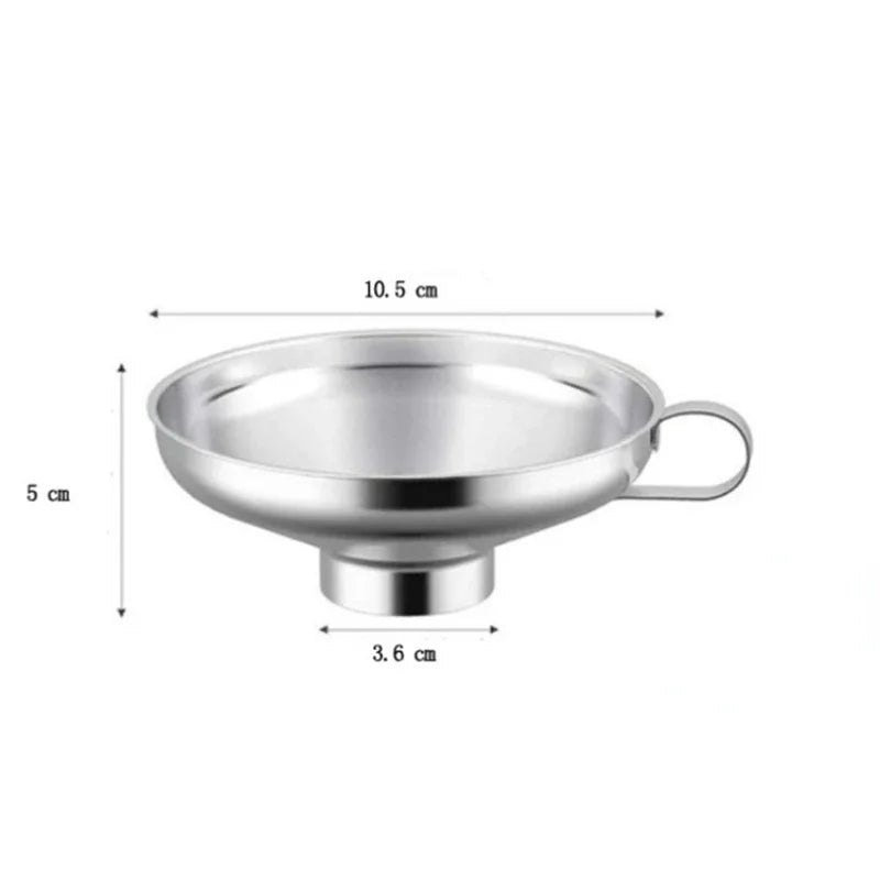 Stainless Steel Wide Mouth Canning Funnel Set – 2 Sizes