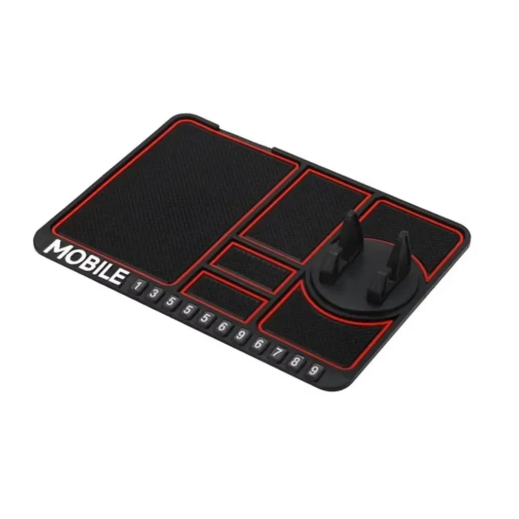 360° Rotatable Car Phone Holder Anti-Slip Dashboard Mat