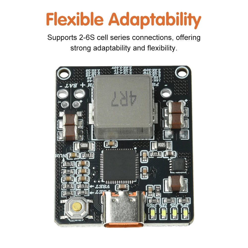IP2369 2-6S 45W Bidirectional Battery Charge/Discharge Module