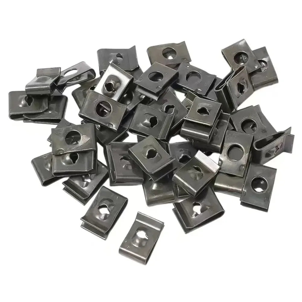 Metal U-Type Self-Tapping Clips Anti-Rust Locking Brackets