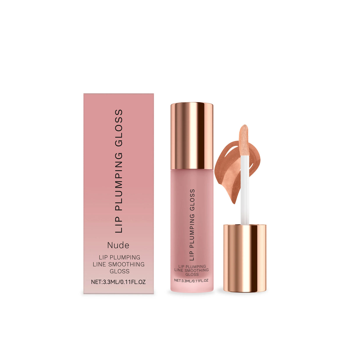 Moisturizing Lip Plumping Gloss – Non-Sticky Hydrating Balm