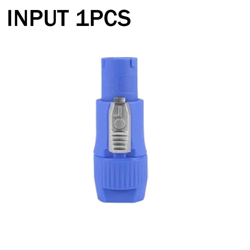 20A 250V 3-Pin Powercon Male Plug – Stage & Audio Adapter