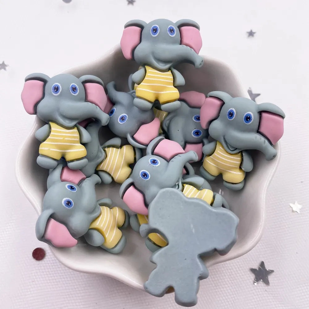 12PCS Kawaii Resin Flatback Figurines for Scrapbook DIY Crafts