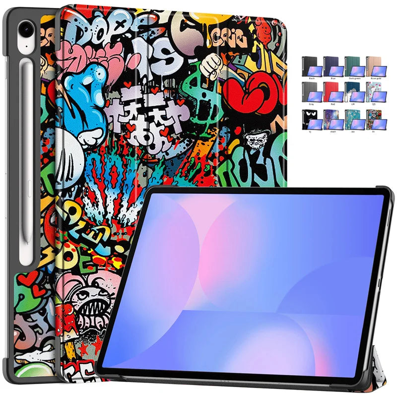 Samsung Galaxy Tab S10 FE Plus 13.1" Smart PU Leather Case
