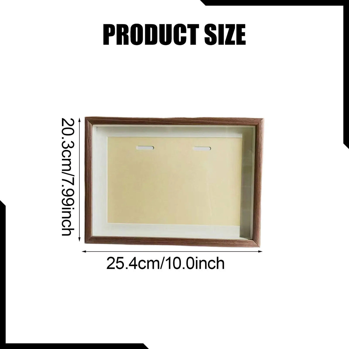 Wood Medal Display Case Shadow Box – Sports Awards Frame