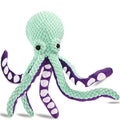 Pet Plush Octopus Dog Toy – Interactive Squeaky Chew Toy