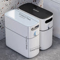 Slim One-Touch Odor-Proof Trash Can – 8L Space-Saving Bin