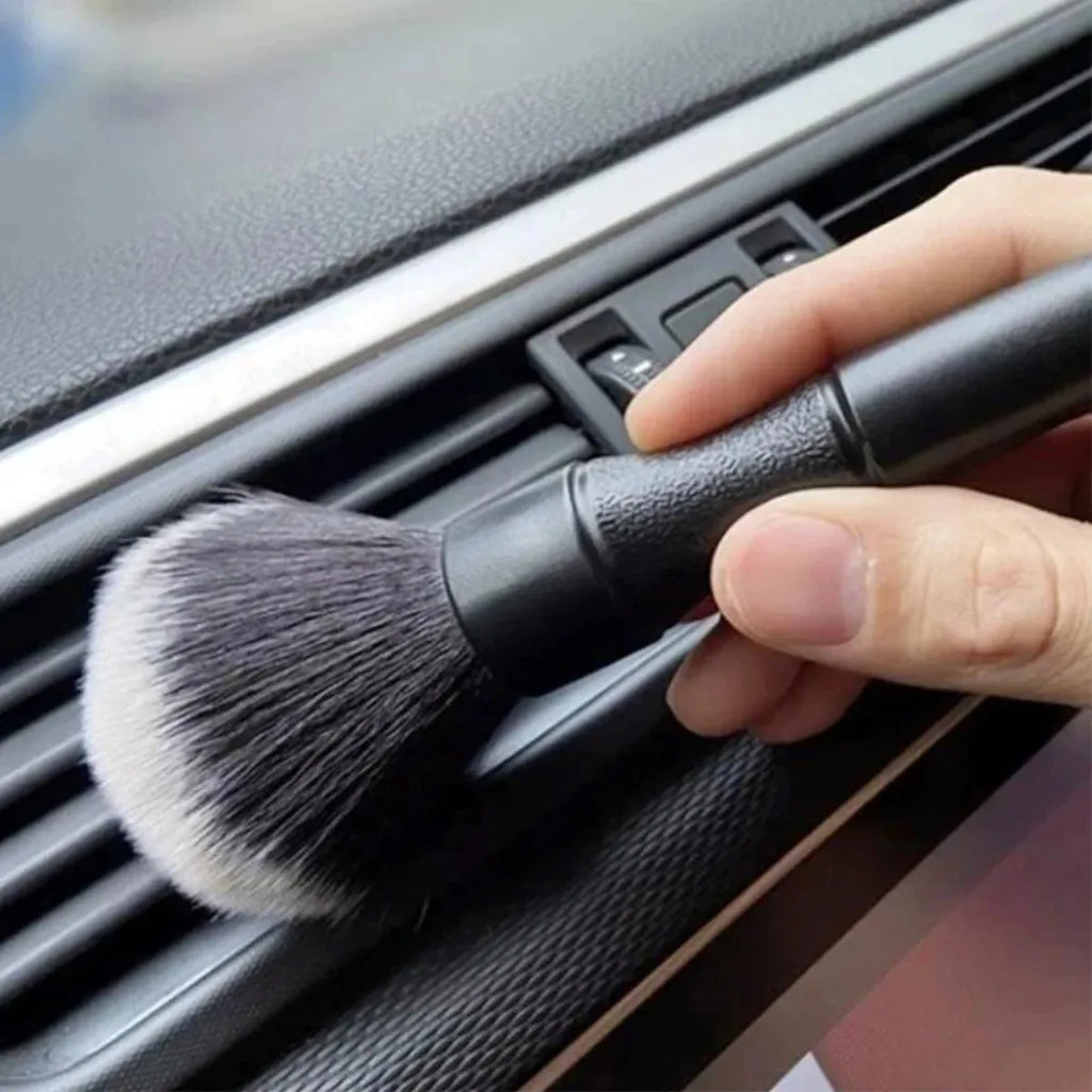 3-Piece Car Interior Detail Brush Set – Dash & Vent Duster