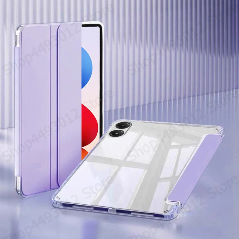 Xiaomi Redmi Pad 2 Pro 12.1" Trifold Case | Clear Hard Back 2025