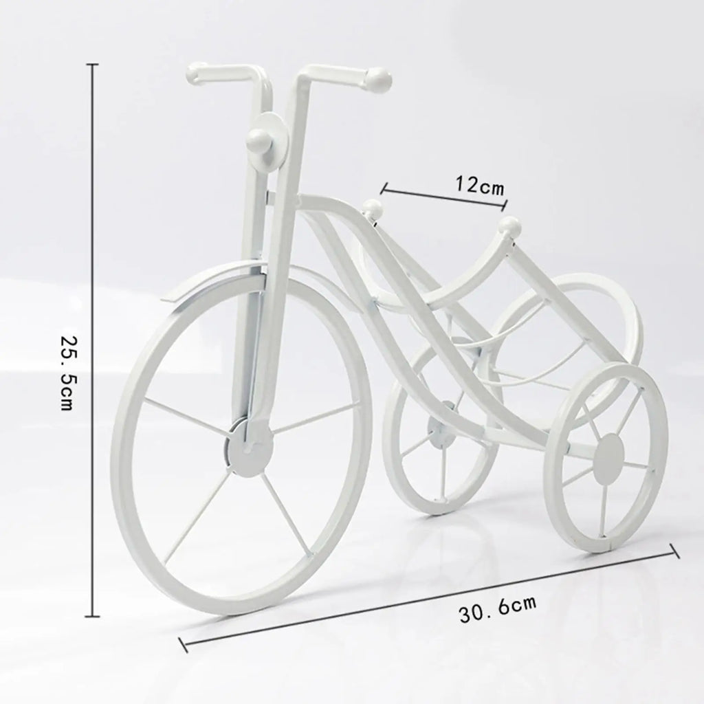 Retro Tricycle Iron Wine Rack – Tabletop Bottle Holder