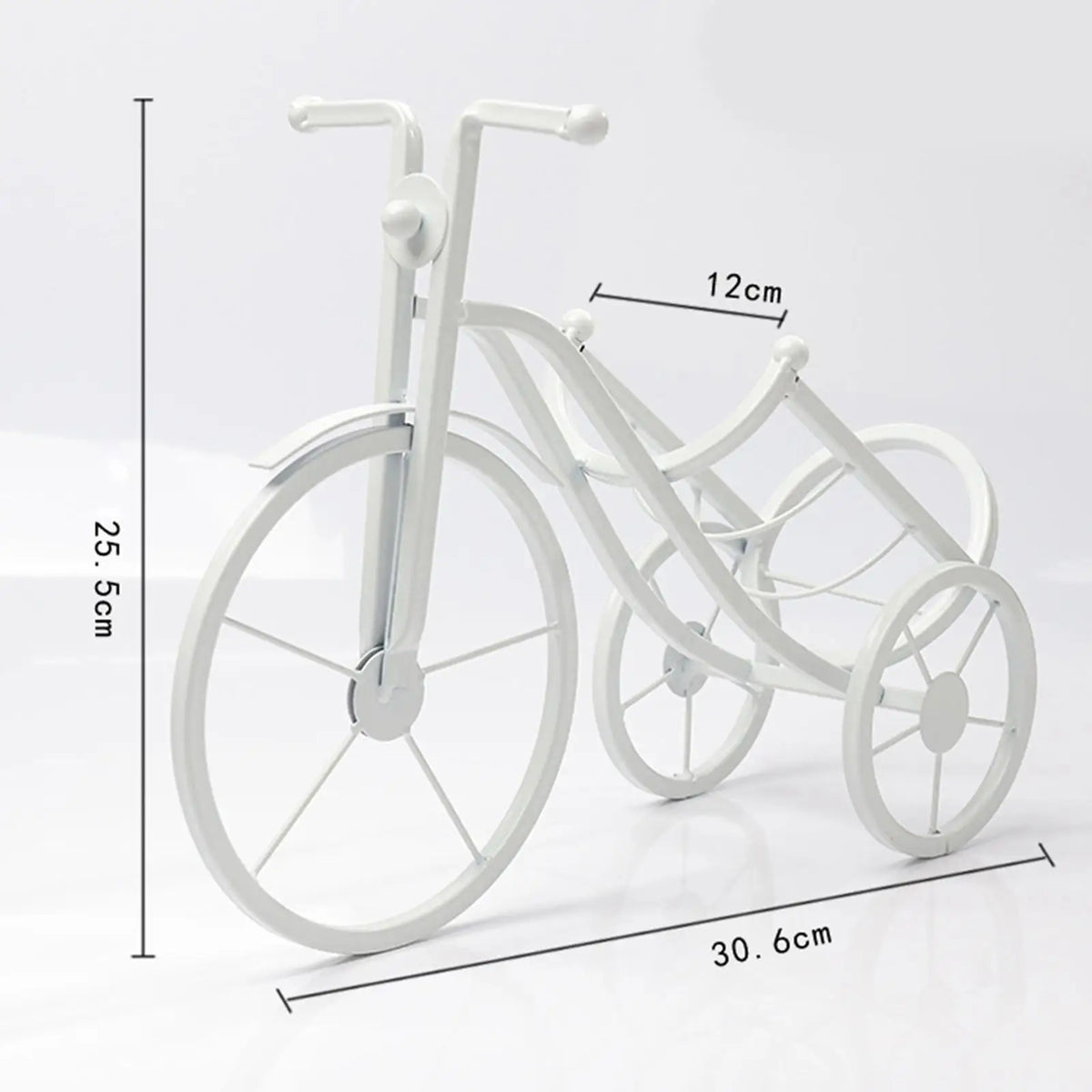 Retro Tricycle Iron Wine Rack – Tabletop Bottle Holder