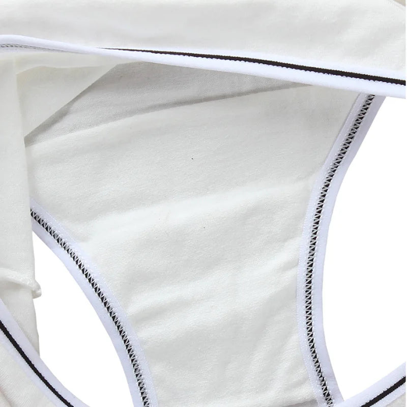 Breathable Cotton Mid-Rise Panties for Girls Ages 7–13
