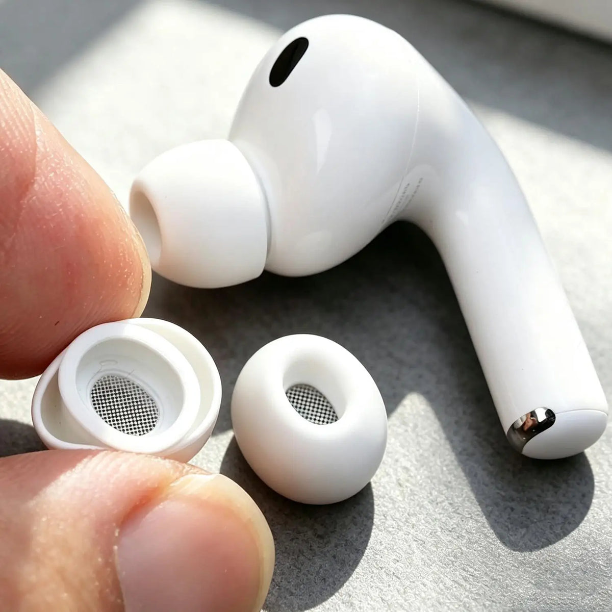 Silicone Ear Tips for AirPods Pro 3 – XS S M L 4-Size Set