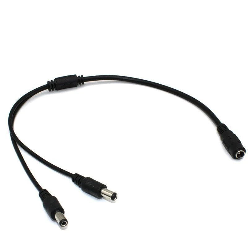 DC Power Splitter 5.5x2.1mm – 1 to 2/4/8 Out Cable Adapter