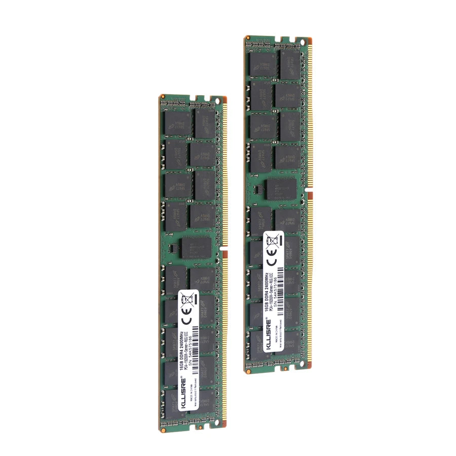 Kllisre DDR4 ECC REG Server RAM 4–64GB 2133/2400MHz