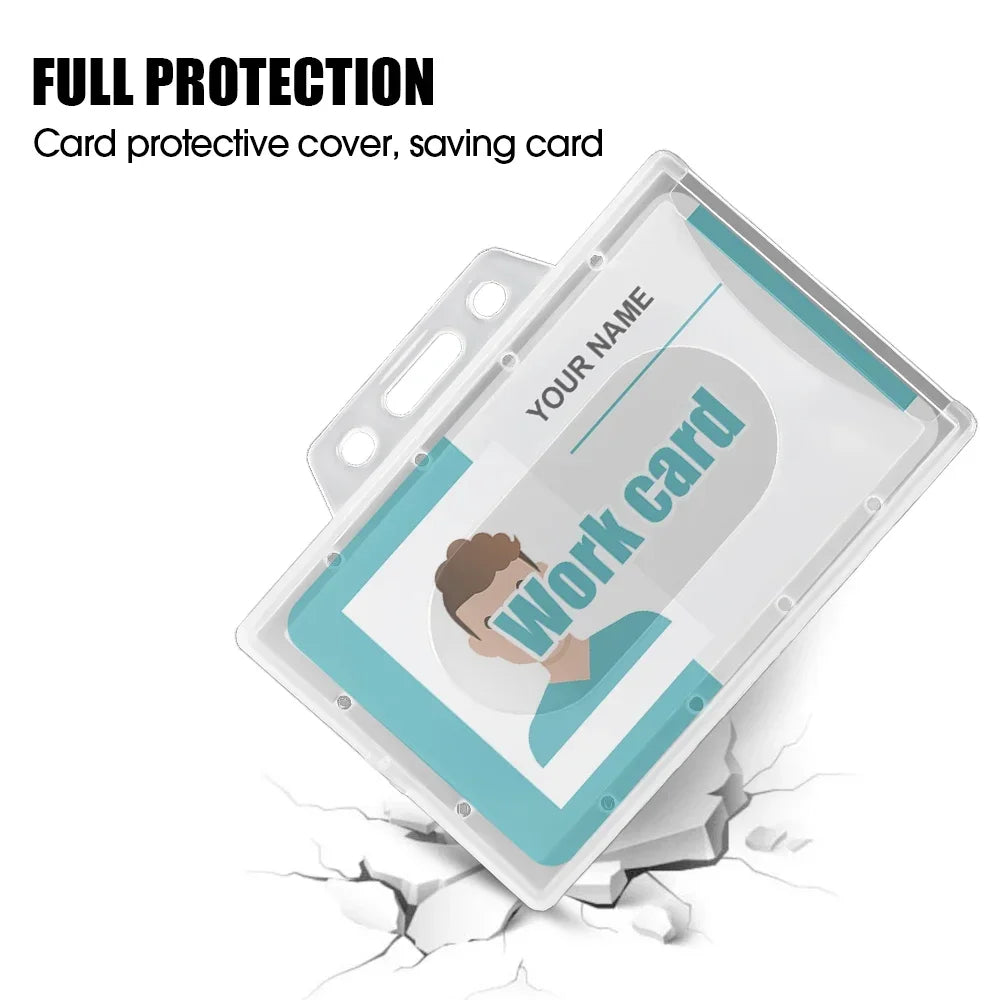 Transparent PVC Card Holder Covers – Waterproof ID & Card Protector