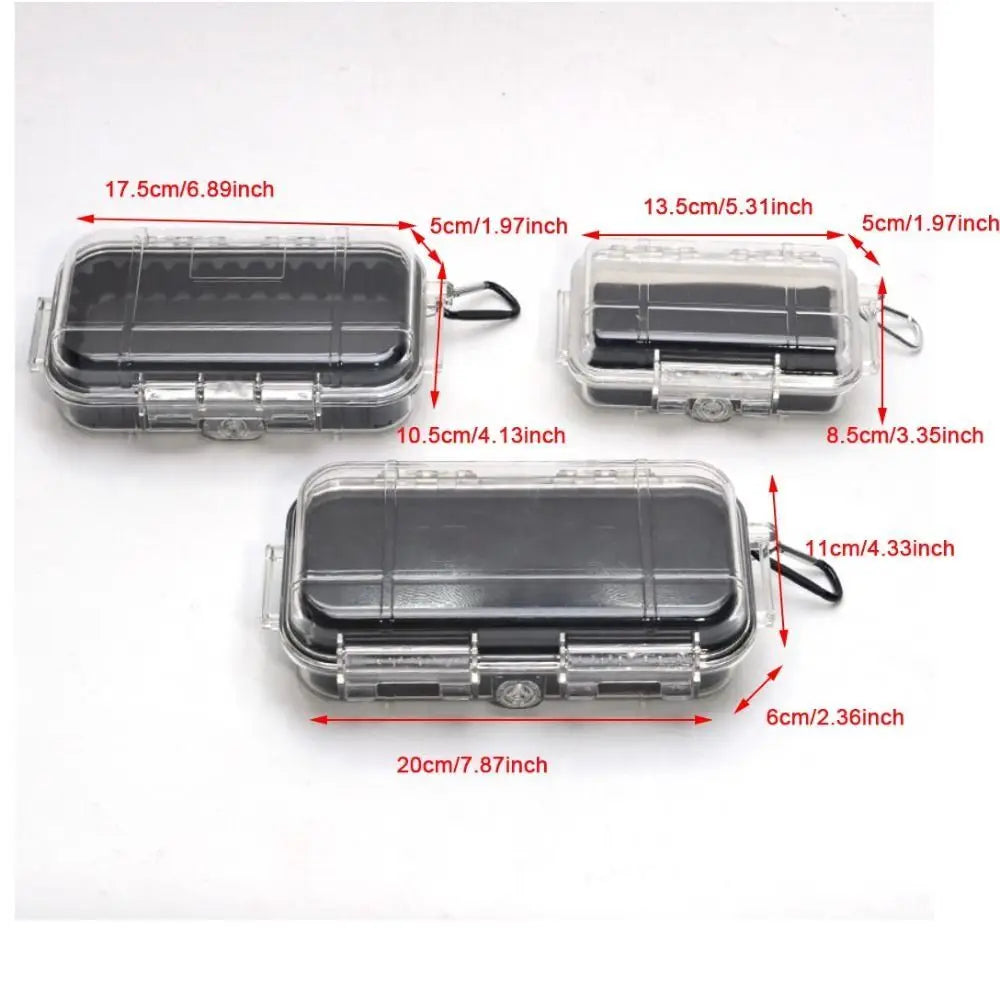 Waterproof Shockproof ABS Dry Box Sealed Storage Case S/L