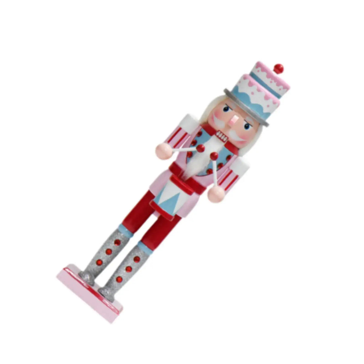 Wooden Nutcracker Soldier Figurine – Festive Christmas Decor