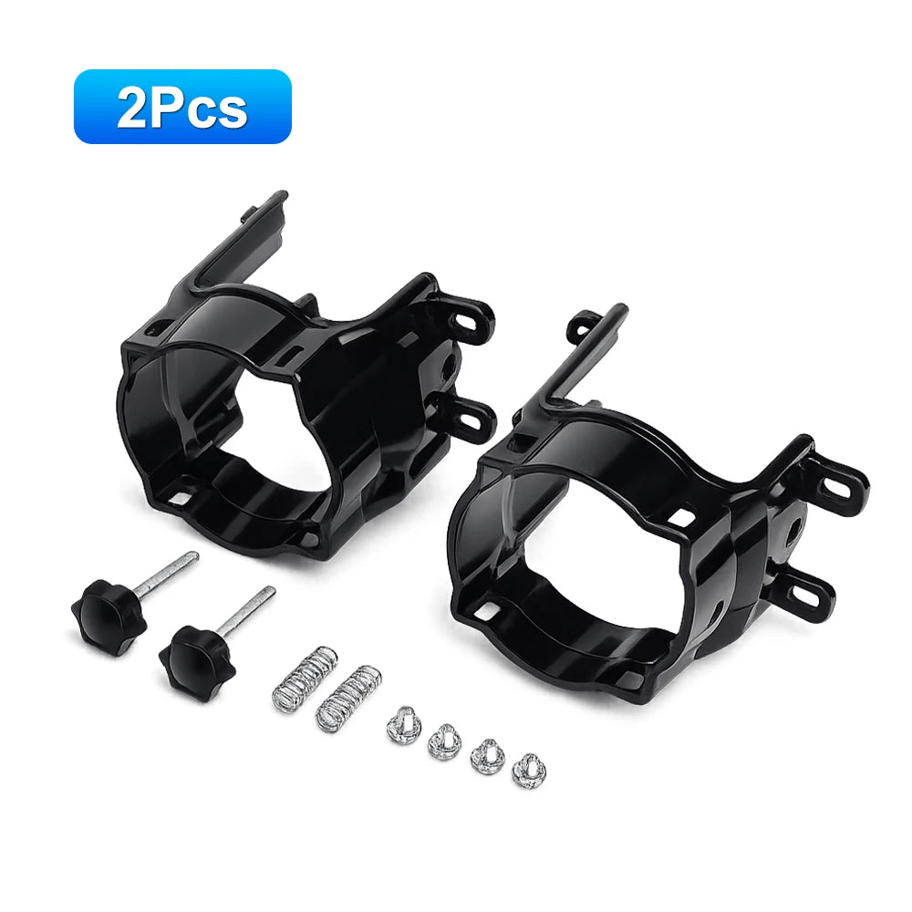 2PCS 3-Inch Fog Light Projector Lens Bracket Mount for Nissan