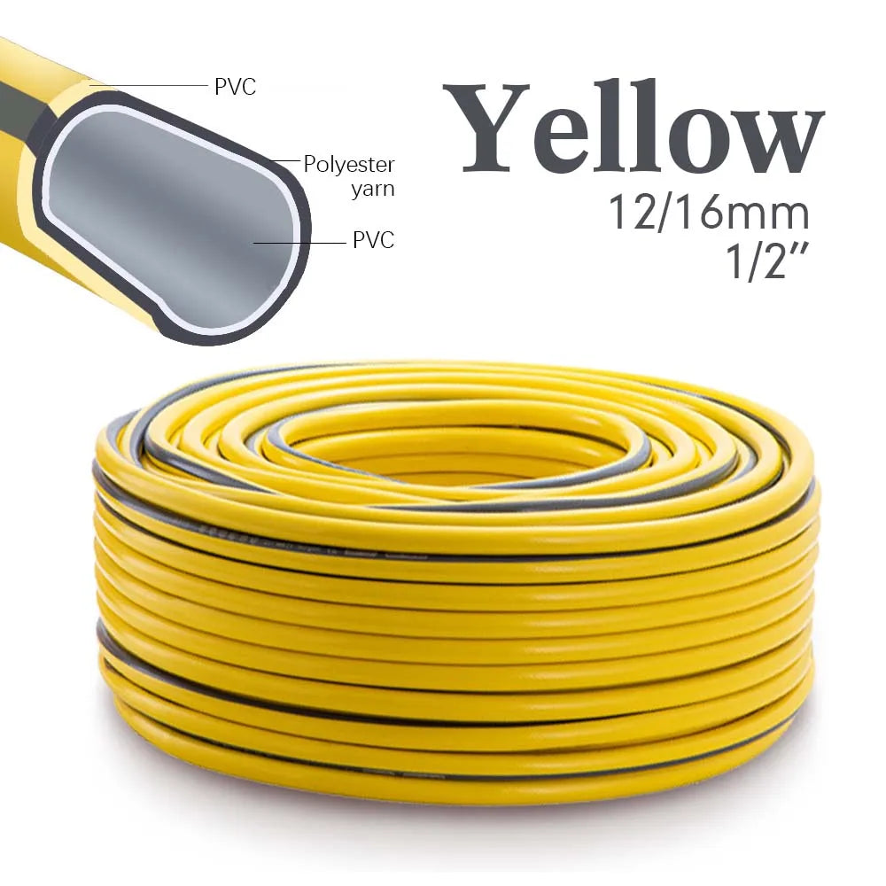 LANRIYUZ 1/2" PVC Garden Hose – Flexible & Heat Resistant
