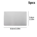 Stainless Steel Blank DIY Metal Business Cards – 5-Pack
