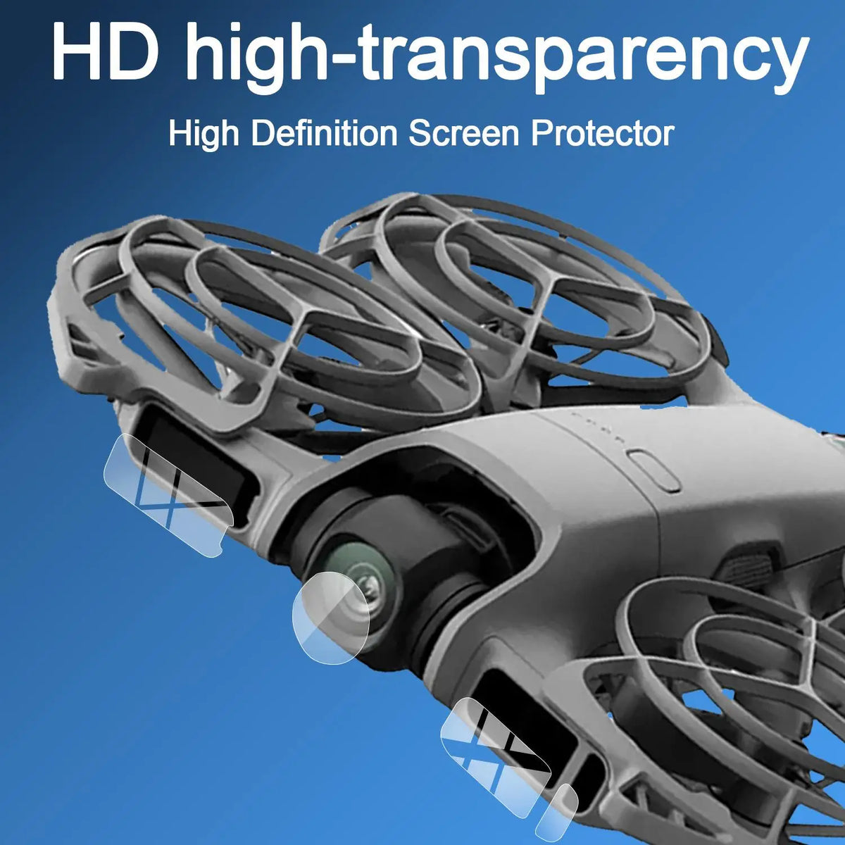 DJI Neo 2 Lens Protector – Tempered Glass & TPU Film Set