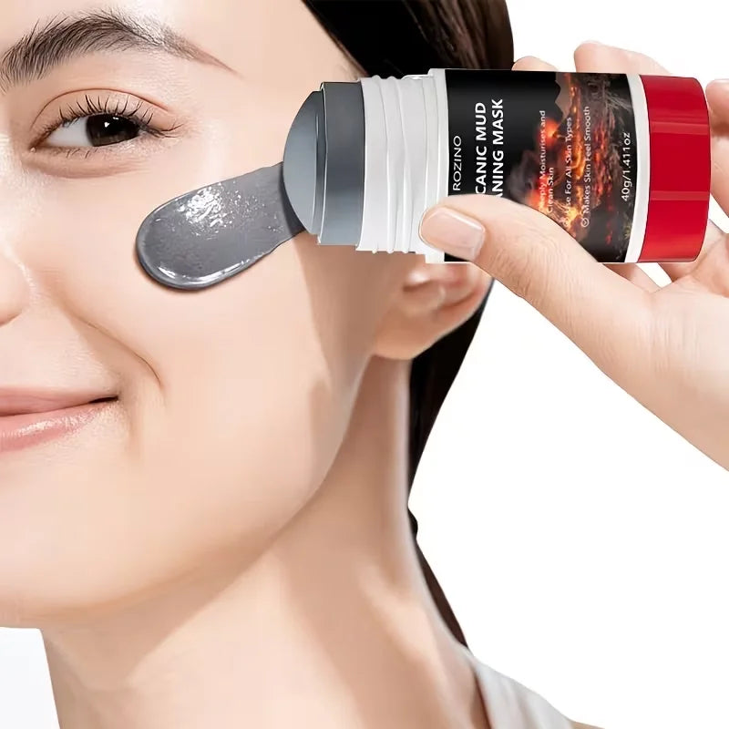 ROZINO Volcanic Mud Cleansing Mask Stick | Oil Control