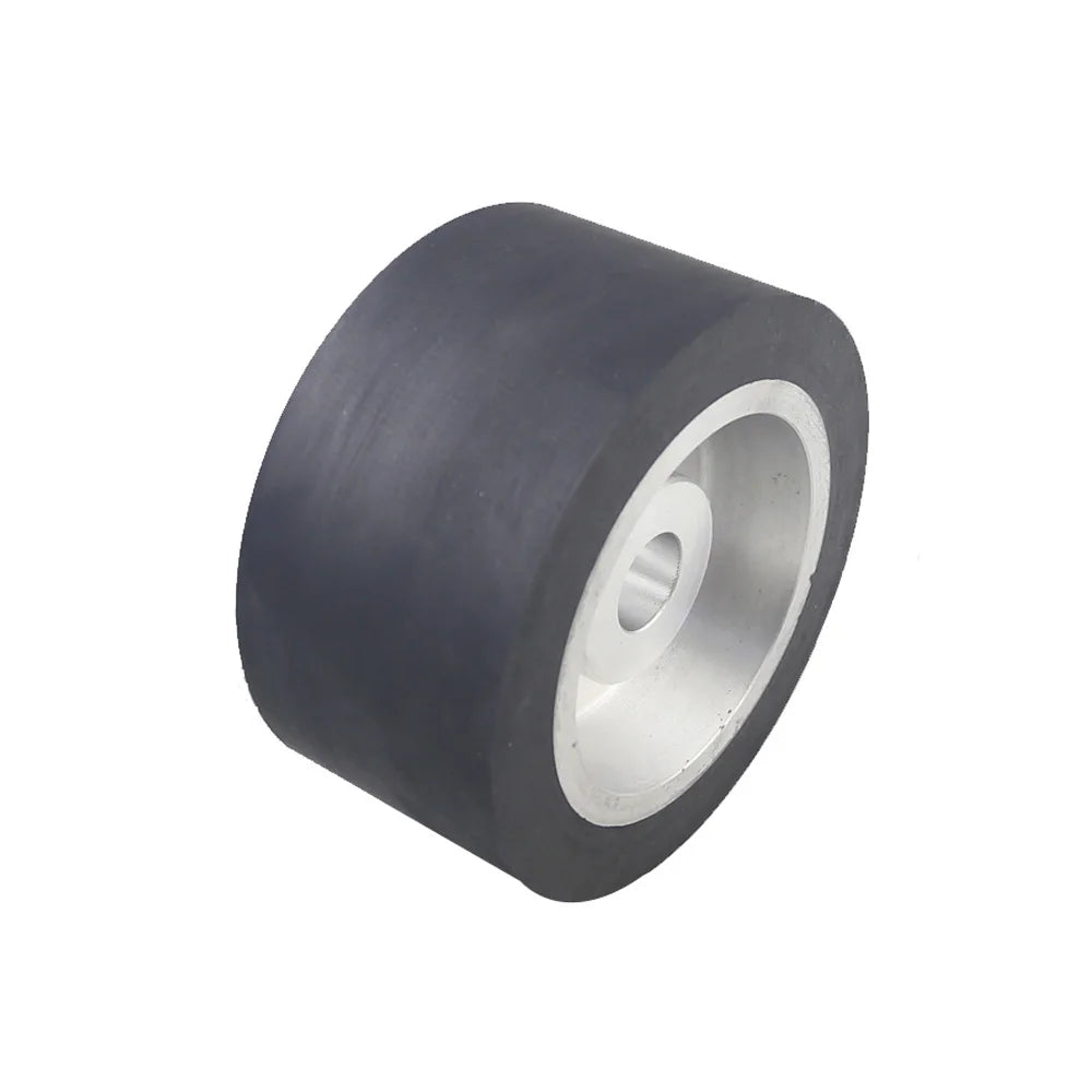 150×75mm Rubber Contact Wheel for Belt Grinder – 6203 Bearing