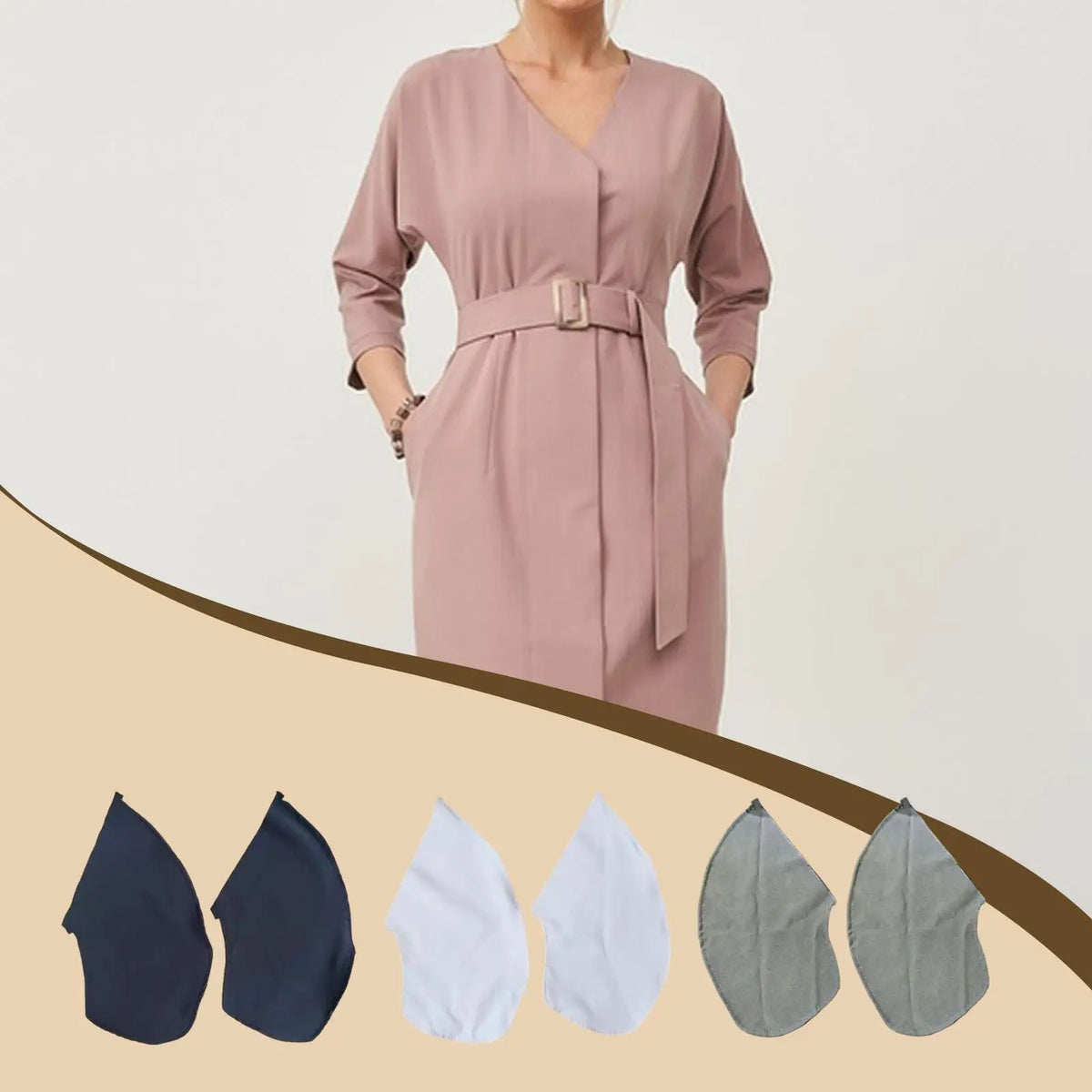 Sew-In Hidden Inside Pocket for Clothes, Coats & Dresses