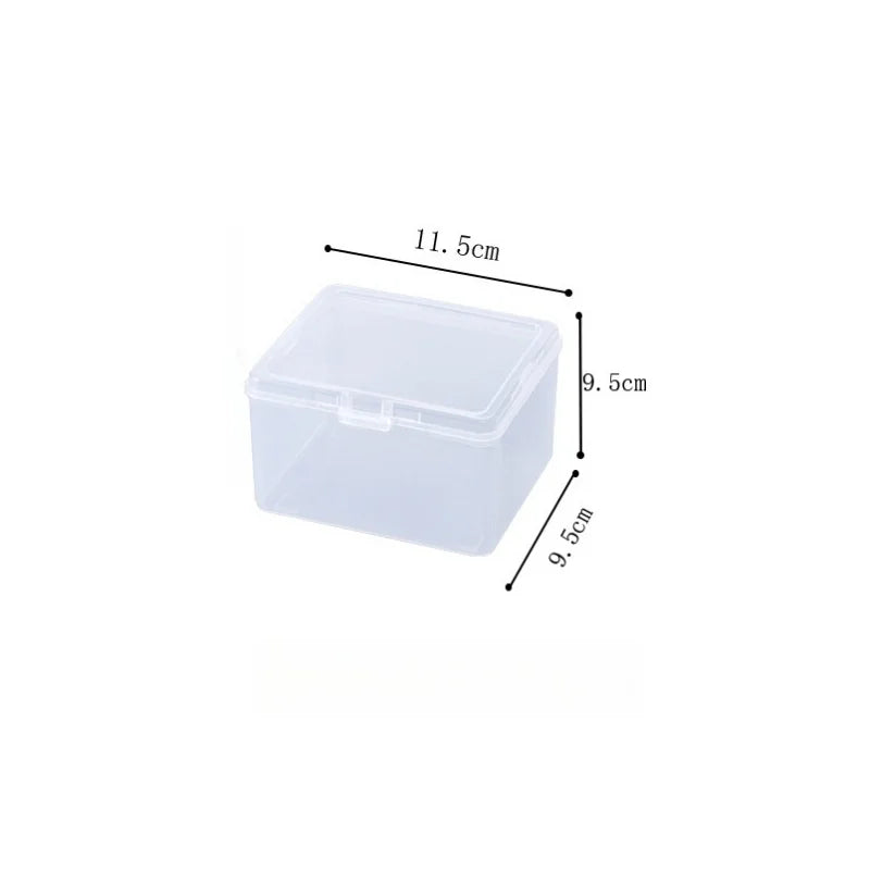 Transparent Flip Storage Box – Photocard & Card Organizer