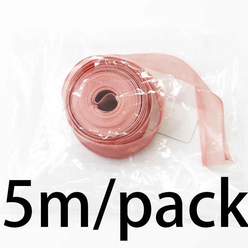 5M Organza Ribbon 2.5cm – Wedding, Gift Wrap & DIY Crafts
