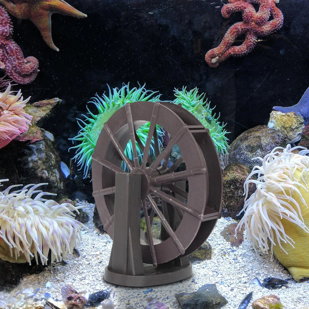 DIY Feng Shui Fountain Water Wheel & Bracket – Desk Decor