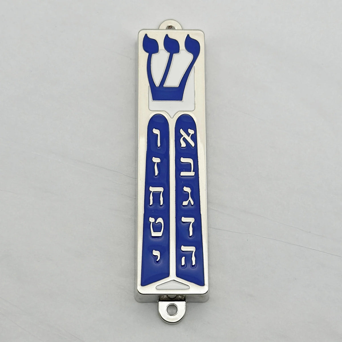 Alloy Mezuzah Door Decor – Jerusalem Hanukkah Gift
