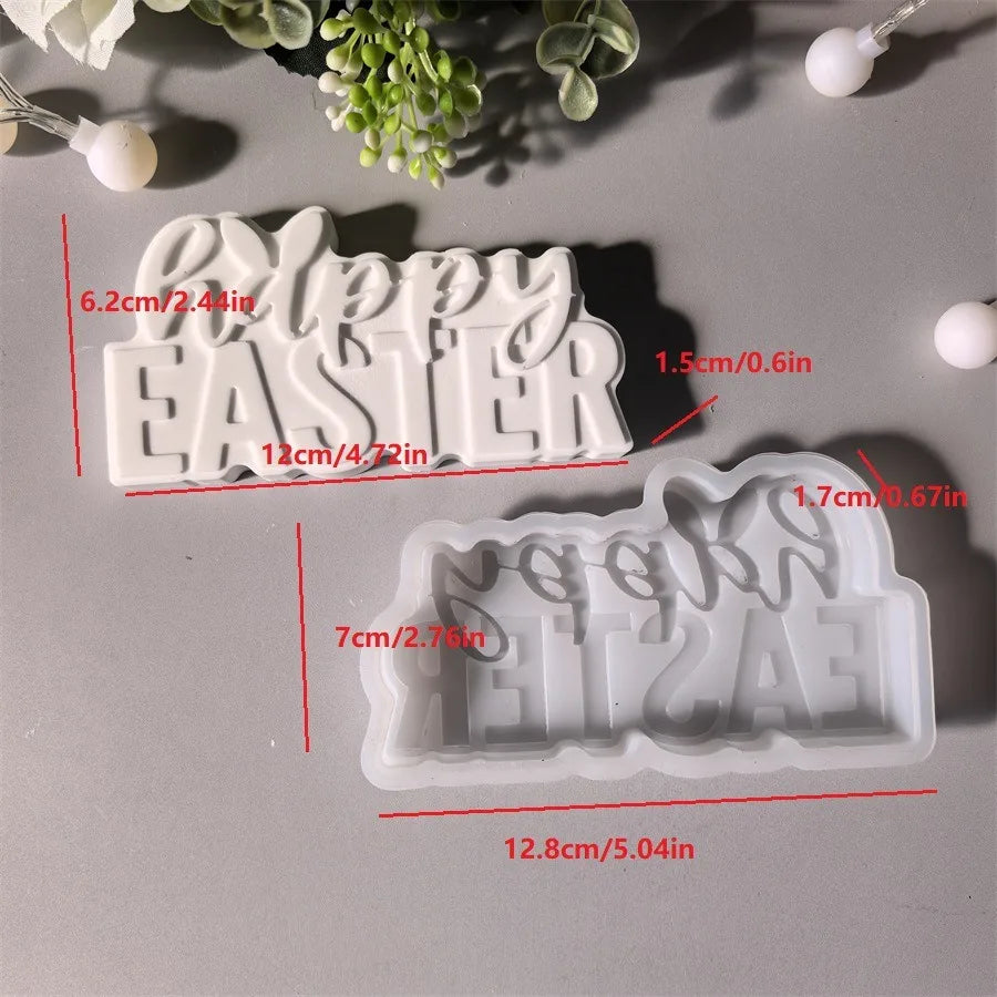 Easter Rabbit Silicone Mold – Candle, Plaster & Resin DIY