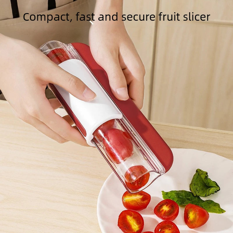 Tomato Cherry Grape Slicer – Multipurpose Fruit Cutter Tool