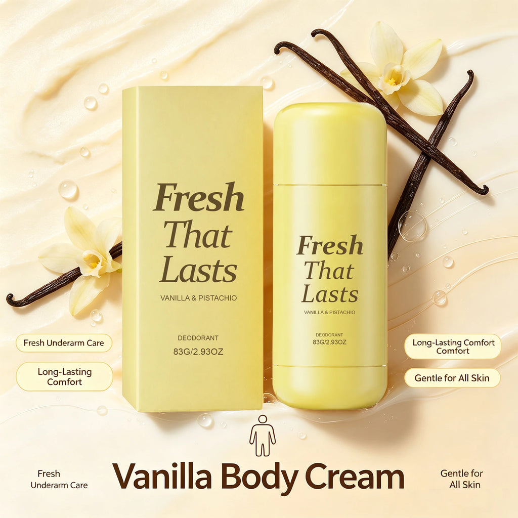 Vanilla Deodorant Stick – All-Day Freshness, Unisex