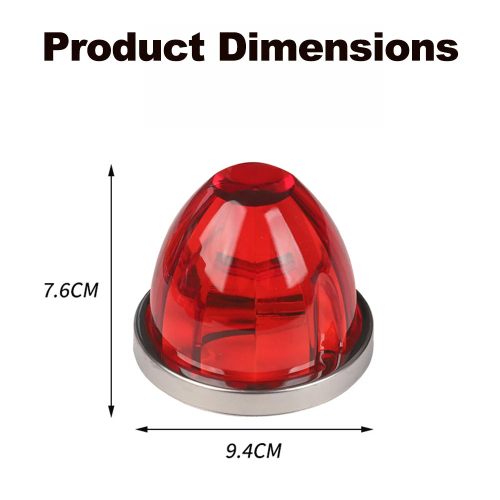 LED Side Marker Lights 12V–24V for Truck Trailer Van | 1–2 Pack