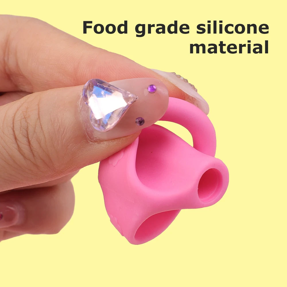 Silicone Pencil Grip Posture Corrector for Kids – 1 or 6 Pcs